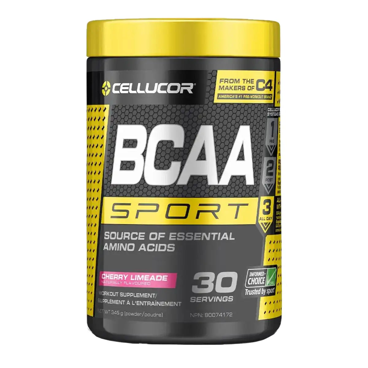 C4 BCAA Sport – Cherry Limeade / Watermelon (345g)
