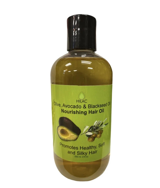 Hilac Olive, Avocado & Blackseed Oil – 250ml