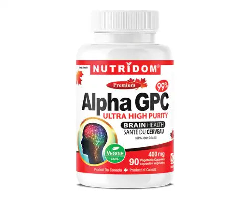 Nutridom Alpha GPC 90 Veggie Caps